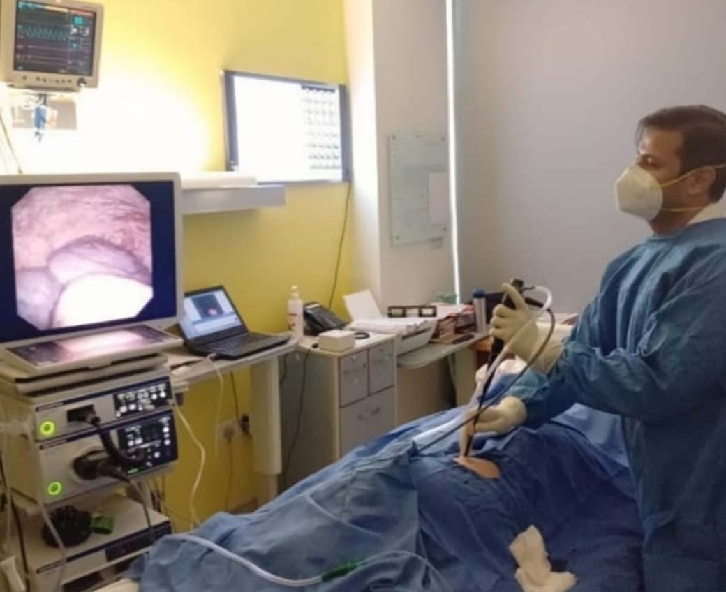 Interventional pulmonology procedure by Dr. Manan Bedi